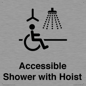 Accessible Shower with Hoist
